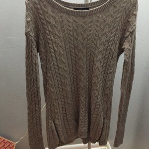 American Eagle Light Brown/Tan Sweater XS